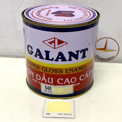 Sơn dầu Galant màu Sof White 540_ 0.8L