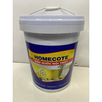 Sơn Nước Toa Homecote nội thất màu xanh da trời 7411_17L