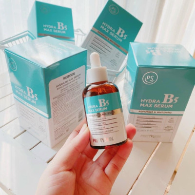 Serum B5 Multi Hydra Max Prettyskin giúp phục hồi dưỡng trắng dành cho da dầu mụn, da khô 50ml