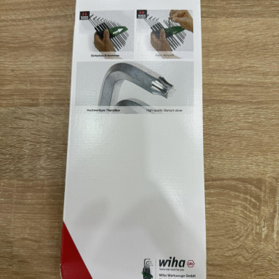 Bộ lục giác đầu sao torx 13 chi tiết Wiha 39105 (mã 39104 kèm hộp)