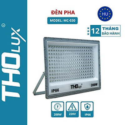 Đèn pha MC-030 Tholux 200W. Đèn led LED ngoài trời, siêu sáng