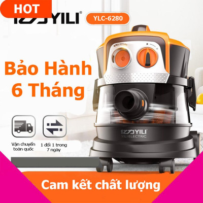 Máy Hút Bụi Gia Đình YILI YLC-6280 Dung Tích 8 Lít, Công Suất 700W – Hàng Chính Hãng