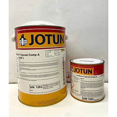 Sơn sàn bê tông epoxy Jotun Jotafloor Topcoat Base 3 màu Green 7075 (Xanh lá) _ 5L/bộ