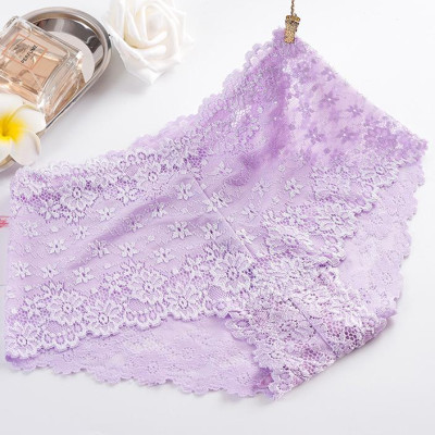 Combo 5 quần lót ren nữ cao cấp gợi cảm dáng quần bản lớn mặc váy không lo hằn