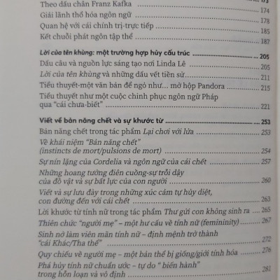 Linda Lê: Văn chương và ý niệm huỷ thể tính