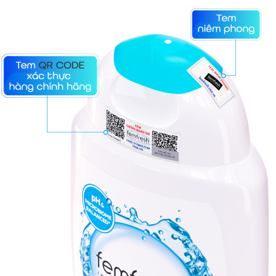 Dung dịch vệ sinh cho cả nữ và nam Femfresh Anh giúp làm sạch sẽ, thơm mát, ngăn ngừa viêm, ngứa, nấm phụ khoa - OZ Slim Store