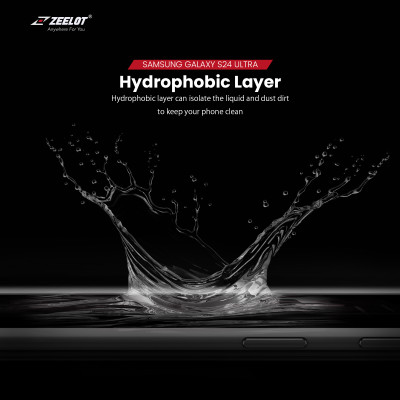 Kính cường lực Zeelot LOCA SOLIDSLEEK cho Samsung Galaxy S24 Ultra/ S24 Plus/ S24 trong suốt/ chống nhìn trộm_ Hàng Chính Hãng