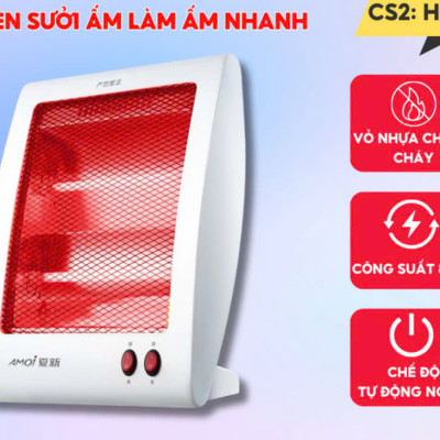 Máy sưởi nhập khẩu quạt sưởi ấm mini Văn Phòng Quạt Sưởi Ấm Làm Nóng Nhanh An Toàn Nhỏ Gọn Tiện Lợi Tự Động Ngắt Khi Đổ Hoặc Nghiêng Quạt - Hàng nhập khẩu