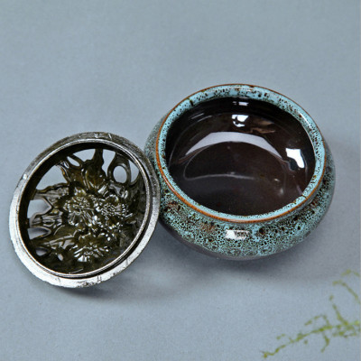 Dụng cụ đốt trầm miệng loang bằng gốm 05XL (có thể giao mầu ngẫu nhiên)