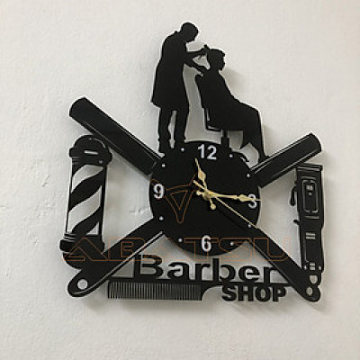  Đồng Hồ Barber Shop – Món Trang Trí Tạo Cá Tính Riêng Cho Tiệm Tóc
