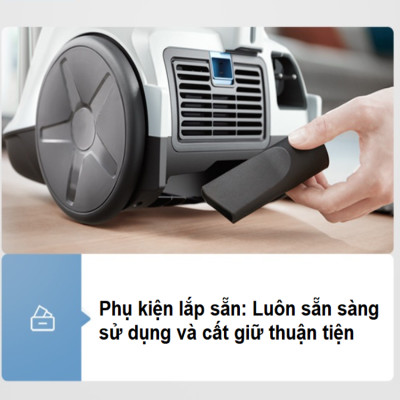 Máy hút bụi thương hiệu Philips XB2023/81, Serial 2000, công suất 1500W - Hàng Chính Hãng