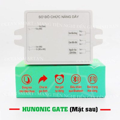 Bộ Điều Khiển Cổng Tự Động Hunonic Gate, Điều Khiển Cổng Từ Xa Qua Điện Thoại - HNGATE