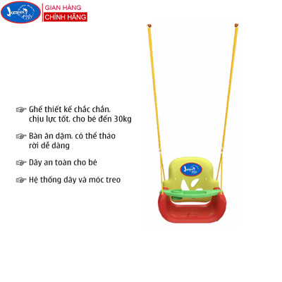 Ghế Xích Đu (Chưa Có Khung) Có Mặt Bàn Ăn Dặm Và Dây Treo Dùng Với Khung Xích Đu Nhún Nhảy Tập Đi Cho Bé JUMPER KIDS
