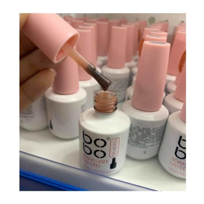Sơn Thạch BOBO Màu Nâu Tây Số 20 Cao Cấp Chai 15ml Làm Nail Đậm Mướt, Màu Chuẩn, Sơn Gel Cao Cấp Cho Tiệm Nail