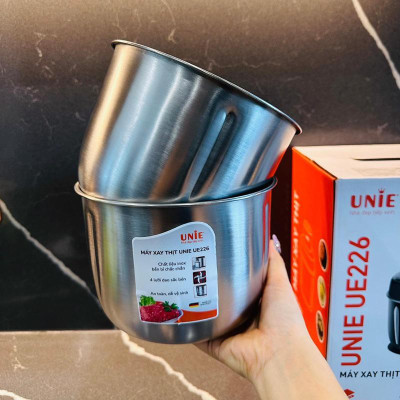 Máy Xay Thịt Unie UE226, Công Suất 300w - 2 Cối Inox 304, Hàng Chính Hãng