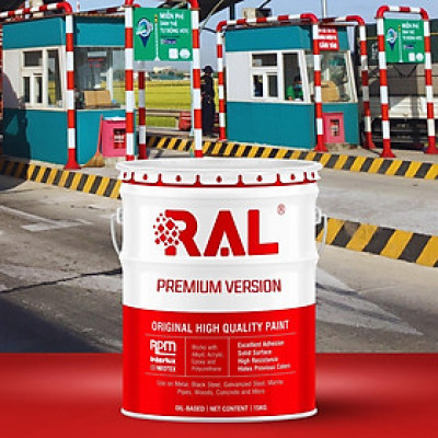 Sơn trạm giao thông Acylic (Lót+phủ) RAL RABOT - 5KG