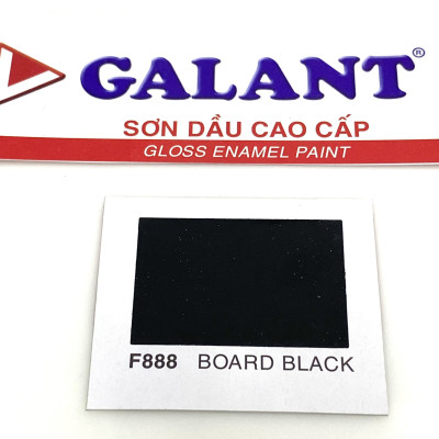Sơn dầu Galant màu Board Black F888 _ 0.8L