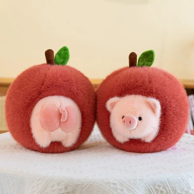 Thú nhồi bông heo trong quả cute - Size 20 đến 35cm - Quà tặng gấu bông xinh xắn êm mịn.