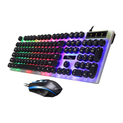 Bộ bàn phím và chuột game NTC G21 phiên bản phím tròn 2019 - Hàng Chính Hãng