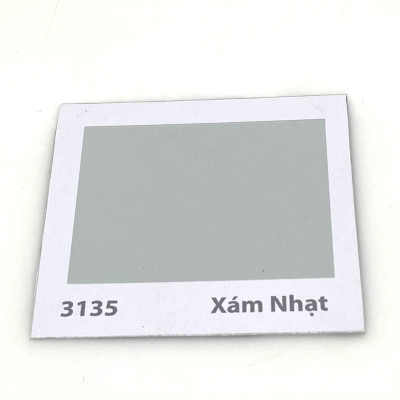 Sơn sàn bê tông Donasa /Floor coating Paint màu xám nhạt DEF 3135 3L