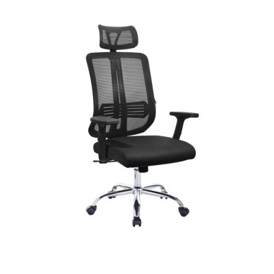 Ghế xoay nhân viên bọc lưới có tựa đầu SMLIFE Beatrix