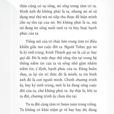 Thực Hành Bốn Thỏa Ước - Làm Chủ Giấc Mơ Cuộc Đời