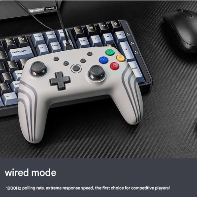 Gamepad tay game Không dây Bluetooth SZ93 led RGB Đa kết nối cho máy tính, laptop, smartphone hàng nhập khẩu