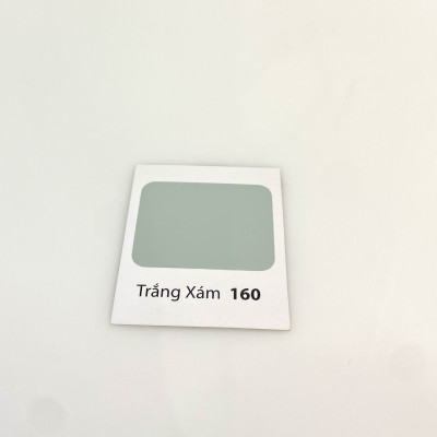 Sơn dầu Bạch Tuyết màu trắng xám 160 3kg