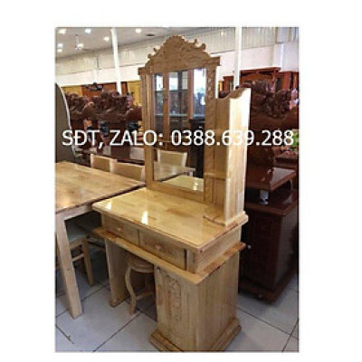 Bàn phấn gỗ thông