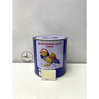 Sơn dầu cao cấp TOA Con Vịt màu kem MD 112 _ 800 ml