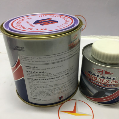 Sơn sắt mạ kẽm không cần lót Hard Tex 2K màu 4205 1L