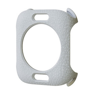 Ốp Case Style Vân Da cho Apple Watch Series 4/5/6/SE/7/8/9/SE2 Size 40mm/41mm/44mm/45mm - Hàng Chính Hãng