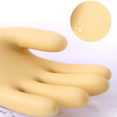 Găng Tay Cao Su Tay Lửng Ngọc Trai Size L