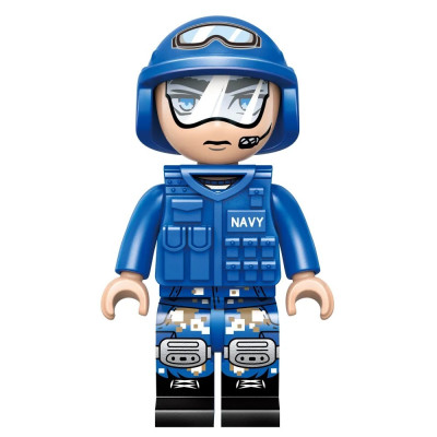 QMAN - 22016 Bộ xếp hình Chuỗi nhiệm vụ sấm sét 1 Hộp ngẫu nhiên 