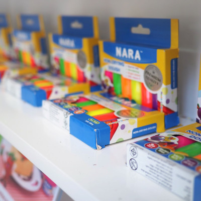 BỘT NẶN NARA KHÔNG KHÔ, AN TOÀN CHO BÉ, 6 MÀU NDD-BX-135-6N