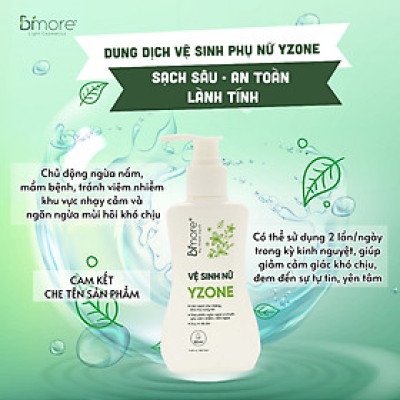 Vệ Sinh Nữ Y Zone Bimore Cân Bằng Ph , Ngăn Ngừa Mùi Hôi Và Tránh Viêm Nhiễm 100ml