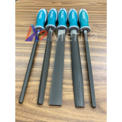 Combo 5 giũa sắt 8"/200mm Total