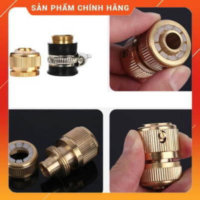 ️ Bộ dây vòi xịt nước rửa xe, tưới cây , tăng áp 3 lần, loại 7m, 10m 206236 đầu đồng,cút đồng+ đai .