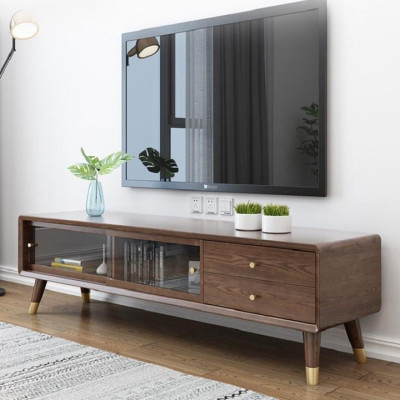 Kệ tivi nhập khẩu dài 1,8m gỗ tự nhiên sang trọng, kệ tivi treo tường hiện đại LUX.KTV07