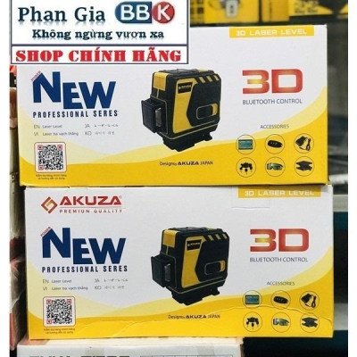 [chính hãƞg] Máy Cân Bằng Laze Xanh 12 Tia Siêu Sáng AKUZA - Máy cân mực chính hãƞg, Bảo Hành 1 Năm