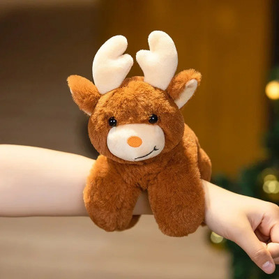  Thú nhồi bông Noel đập tay đáng yêu - Quà tặng gấu bông giáng sinh vui vẻ ôm tay cute - Gối ôm mềm mại cho bé