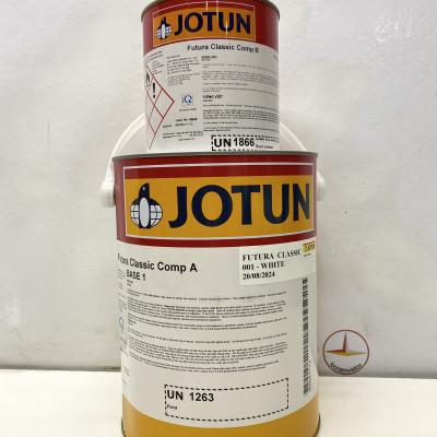 Sơn Epoxy Jotun Futura Classic base 1 màu Trắng 001 5L/bộ