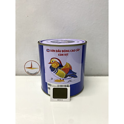 Sơn dầu cao cấp TOA Con Vịt màu nâu MD 514 _ 800 ml
