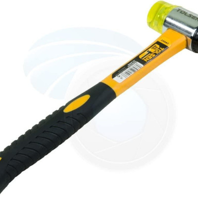 BÚA CAO SU 2 ĐẦU 35mm TOLSEN 25042 - HÀNG CHÍNH HÃNG