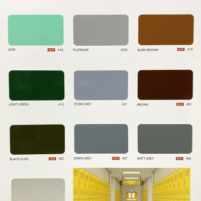 Sơn sắt mạ kẽm không cần lót Hard Tex 2K màu xám Xingfa 485 1L