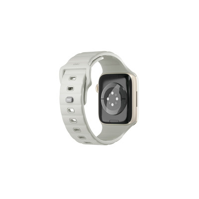 Dây Đeo Dạ Quang UNIQ STRIDE SE Fkm Rubber Cho Apple Watch Phát Sáng Trong Đêm Chất Liệu Cao Cấp Hàng Chính Hãng