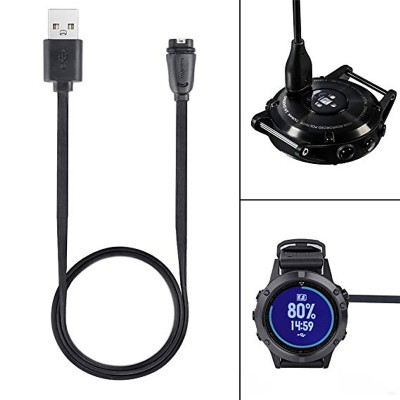 Cáp sạc thay thế cho các dòng đồng hồ Garmin Fenix 6, Fenix 5, Forerunner 945, 935, Instinct, Viviactive 3, Venu  -  Hàng chính hãng / Hàng nhập khẩu