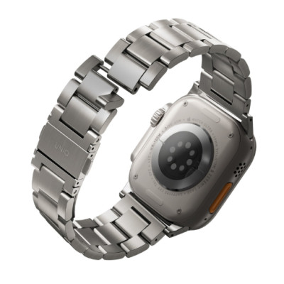 Dây Đồng Hồ UNIQ Osta Steel Link Band bằng thép không gỉ dành cho Apple Watch Series 1~8/ SE (42/44/45/49mm) - Hàng chính hãng
