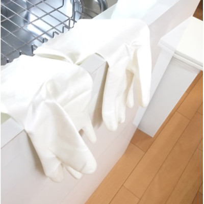 Găng tay cao su đa năng Towa màu trắng hàng nội địa Nhật Bản #761