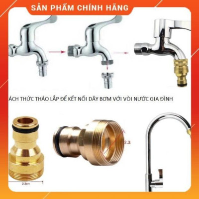 ️ Bộ dây vòi xịt nước rửa xe, tưới cây , tăng áp 3 lần, loại 3m, 5m 206701 đầu đồng,cút,nối nhựa đen